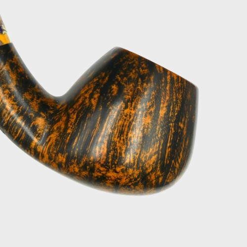 P Jeppesen IDA Handmade gr 3 Smooth Bent 9mm Filter Fishtail Pipe (NEER428)