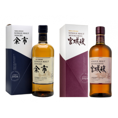 SPECIAL OFFER BUNDLE DEAL - Nikka Yoichi NAS Whisky & Nikka Miyagikyo NAS Whisky