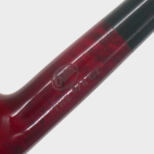 Orlik 3/4 OZ Briar Straight Metal Filter Fishtail Pipe (OR126)