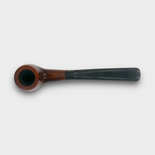 SLIGHT SECONDS Orlik 3/4 OZ Briar Dental Bent Metal Filter Pipe (OR127)