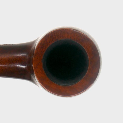 SLIGHT SECONDS Orlik 3/4 OZ Briar Dental Bent Metal Filter Pipe (OR127)