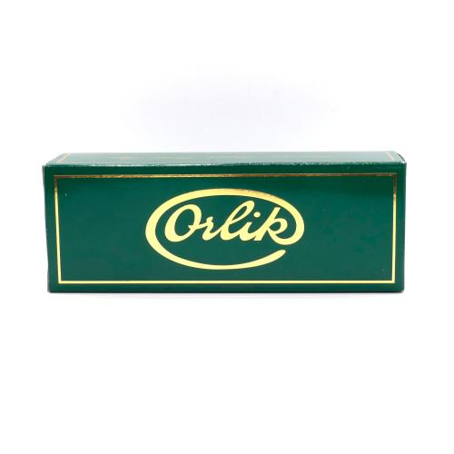 Orlik 3/4 OZ Briar Dental Straight Metal Filter Pipe (OR104)