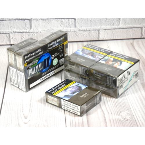 Pall Mall Shift XL (Formerly Double Capsule XL) - 8 Packs of 23 Cigarettes (184)