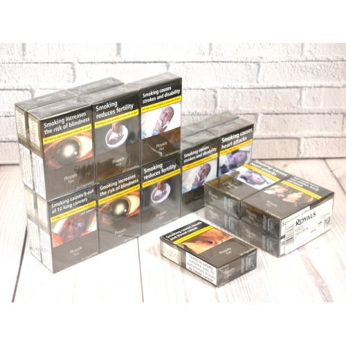 Royals Red Kingsize - 20 packs of 20 cigarettes (400)