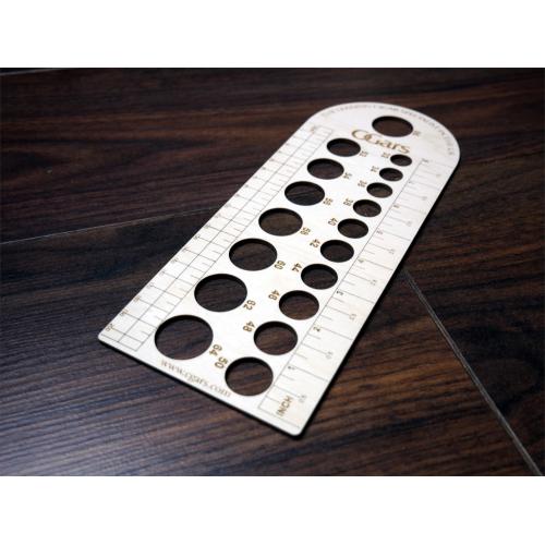 C.Gars Luxury Wooden Ring Gauge Guide