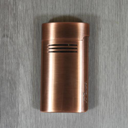 ST Dupont Megajet Lighter & Cigar Cutter Set - Brushed Copper