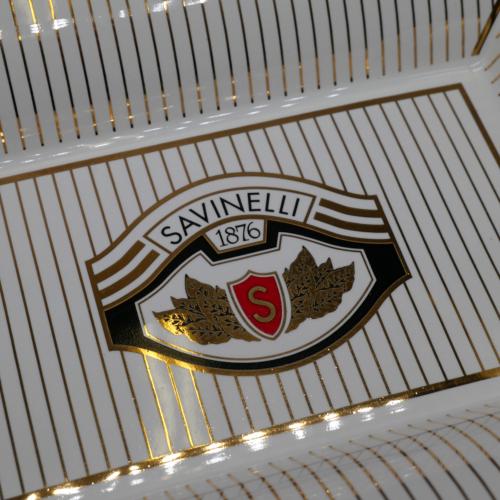Savinelli Ceramic Cigar Ashtray with Logo (End of Line)