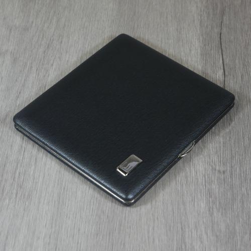 Dunhill White Spot Sidecar Hard Cigarette Case - Fits 10 King Size (End of Line)