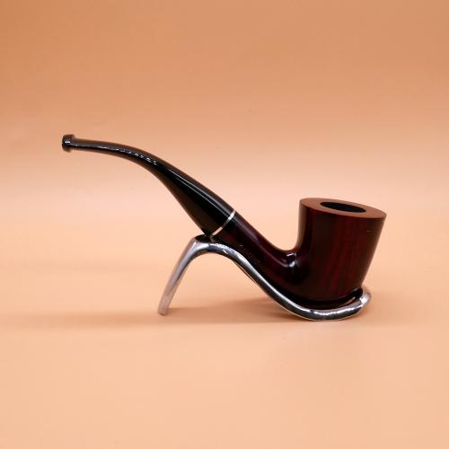 Parker Knight Bent Dublin Metal Filter Fishtail Pipe (PAR178)