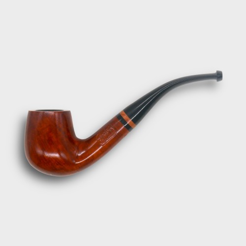Parker Bruyere Bent Billiard Medium Metal Filter Fishtail Pipe (PAR205)
