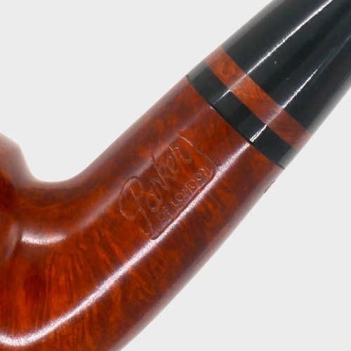 Parker Bruyere Bent Rhodesian Metal Filter Fishtail Pipe (PAR206)