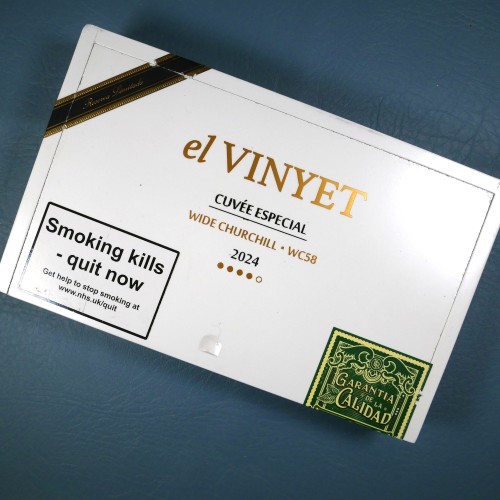 PDR El Vinyet 2024 Wide Churchill Cigar - Box of 10