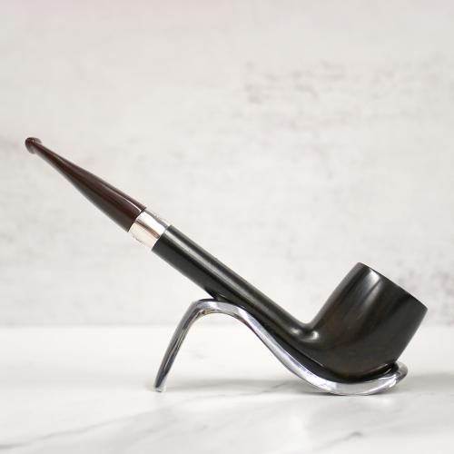 Peterson Irish Harp 264 Smooth Silver Mounted Fishtail Pipe (PE1589)