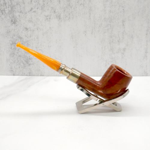 Peterson Rosslare 87 Natural Silver Mounted Fishtail Pipe (PE2301) - End of Line