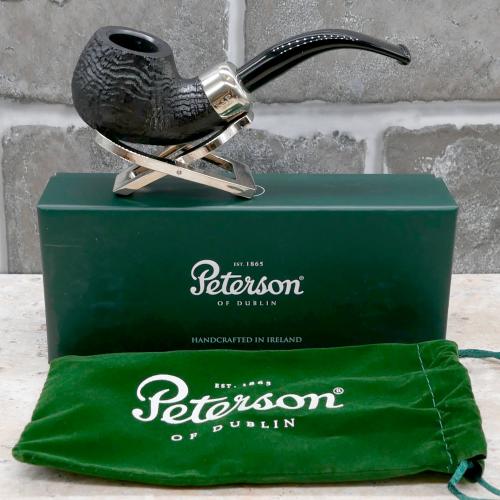 Peterson Army Filter XL02 Sandblast 9mm Fishtail Pipe (PE2376)