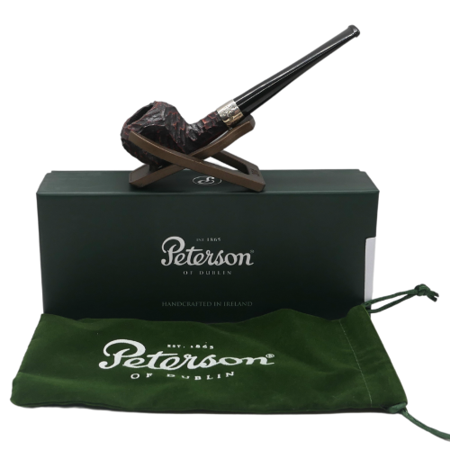 Peterson Donegal Rocky 3085 Nickel Mounted Fishtail Pipe (PE2672)
