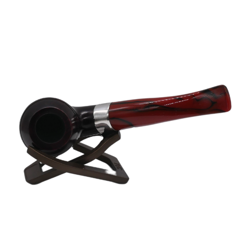 Peterson Irish Harp 999 Smooth Silver Mounted Fishtail Pipe (PE2688)