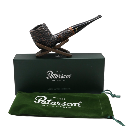 Peterson Aran 107 Rustic Straight Fishtail Pipe (PE2722)