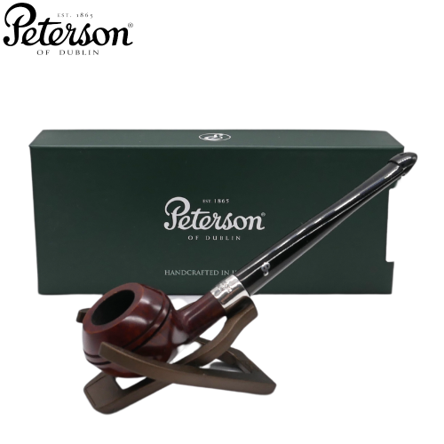Peterson Kildare 411 Silver Mount 9mm Filter Pipe Smooth (PE2744)