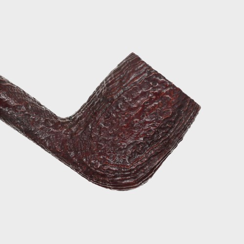 Peterson Irish Harp 264 Sandblast Silver Mounted Fishtail Pipe (PE3049)