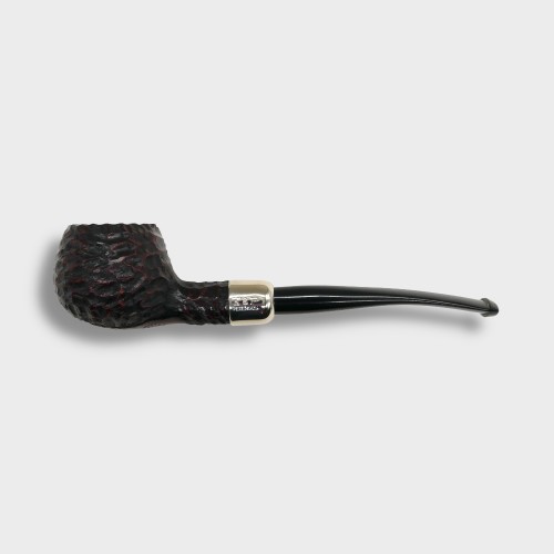 Peterson Irish Made Army 406 Rustic Nickel Mounted Fishtail Pipe (PE3068)