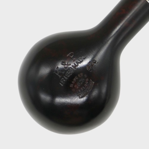 Peterson Irish Made Army 406 Smooth Heritage Nickel Mounted Fishtail Pipe (PE3083)