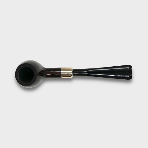 Peterson Irish Made Army 85 Smooth Heritage Nickel Mounted Fishtail Pipe (PE3107)