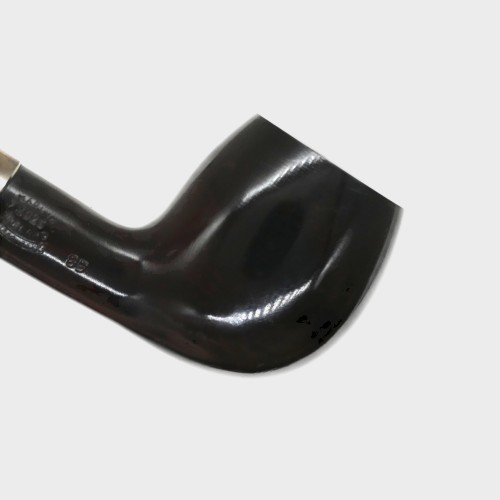 Peterson Irish Made Army 85 Smooth Heritage Nickel Mounted Fishtail Pipe (PE3107)
