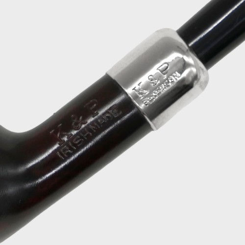 Peterson Irish Made Army 85 Smooth Heritage Nickel Mounted Fishtail Pipe (PE3107)