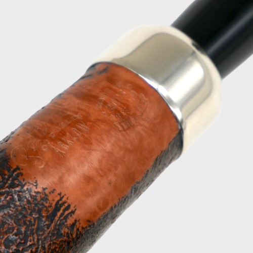 Peterson Arklow 338 Sandblast 9mm Filter Fishtail Pipe (PE3119)