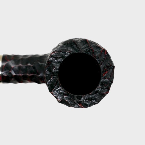 Peterson Tankard Rustic Nickel Mounted P Lip Pipe (PE3149)