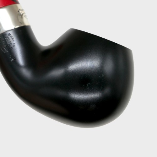 Peterson Dracula 03 Smooth Ebony Nickel Mounted Fishtail Pipe (PE3231)