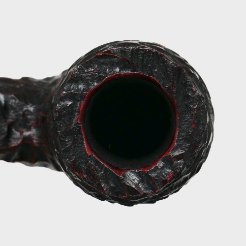 Peterson Sherlock Holmes Professor Rustic Silver Mounted P Lip Pipe (PE3250)