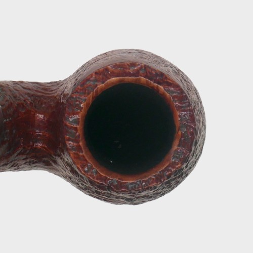 Peterson Irish Harp 221 Sandblast Silver Mounted Fishtail Pipe (PE3317)