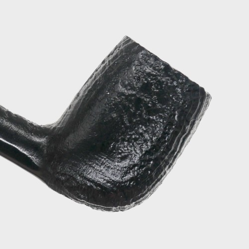 Peterson Belgique Sandblasted Nickel Mounted Fishtail Pipe (PE3320)