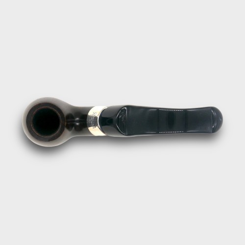 Peterson Deluxe Dark System 12.5 Smooth Silver Mounted P Lip Pipe (PE3344)