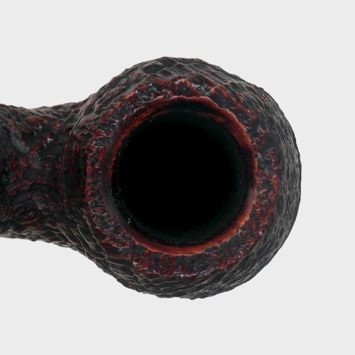 Peterson Sherlock Holmes Baskerville Sandblasted Silver Mounted P Lip Pipe (PE3348)