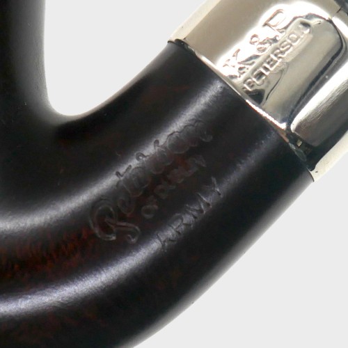Peterson Army Filter 338 Smooth Heritage 9mm Fishtail Pipe (PE3351)