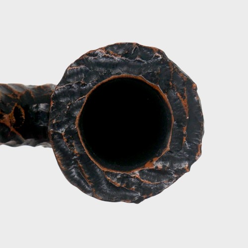 Peterson Derry Rustic 127 Nickel Mounted Fishtail Pipe (PE3368)
