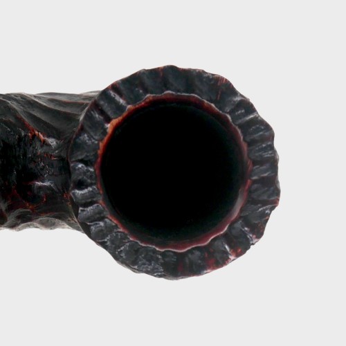 Peterson Donegal Rocky 338 Nickel Mounted Bent Fishtail Pipe (PE3375)