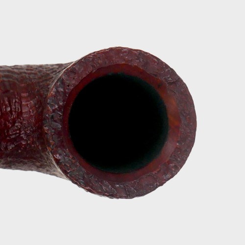 Peterson Irish Harp 338 Sandblast Silver Mounted Fishtail Pipe (PE3379)