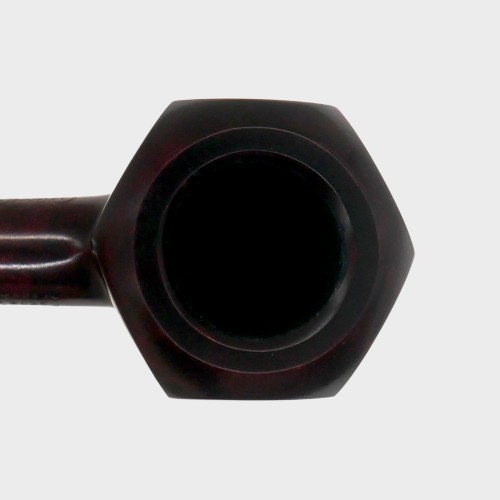 Peterson Irish Harp 3085 Smooth Silver Mounted Fishtail Pipe (PE3380)