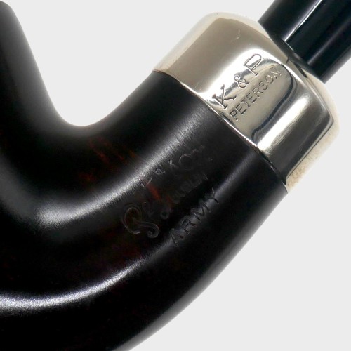 Peterson Army Filter XL90 Smooth Heritage 9mm Fishtail Pipe (PE3387)