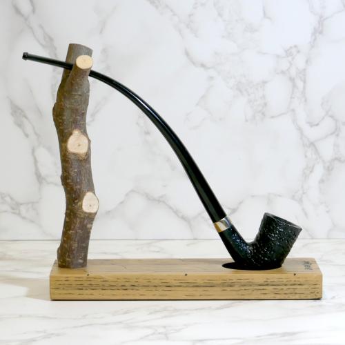 Peterson Churchwarden Rusticated Belgique Fishtail Pipe (PEC239)