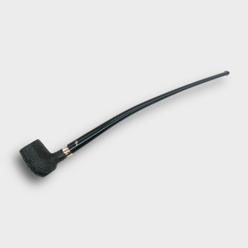 Peterson Churchwarden Sandblasted Barrel Fishtail Pipe (PEC254)