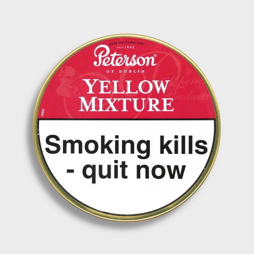 Peterson Yellow Mixture Pipe Tobacco 50g Tin