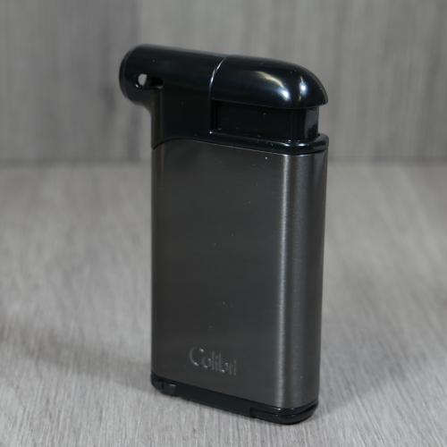 Colibri Pacific Air Single Soft Flame Lighter - Gunmetal & Black