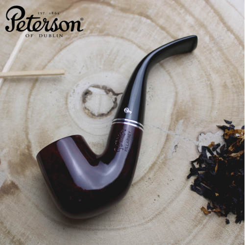 Peterson Killarney 338 Ebony Fishtail Pipe (PE118)