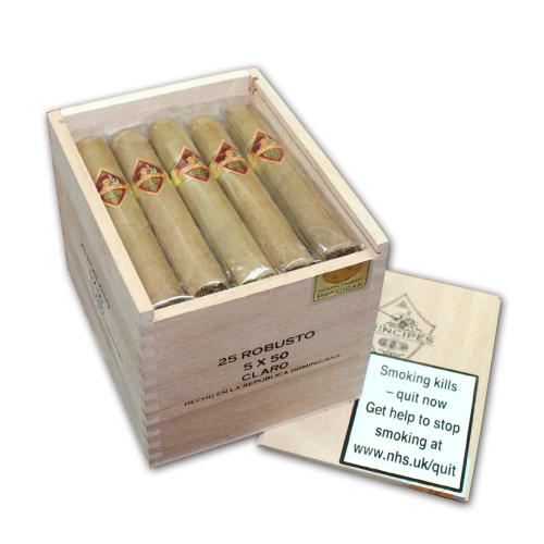 Principes by La Aurora Robusto Claro Cigar - Box of 25