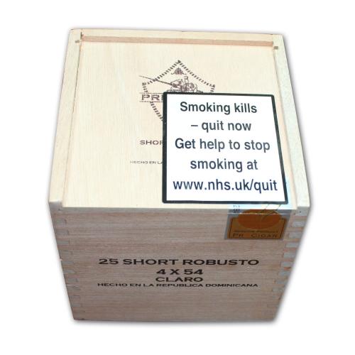 Principes by La Aurora Short Robusto Claro Cigar - Box of 25